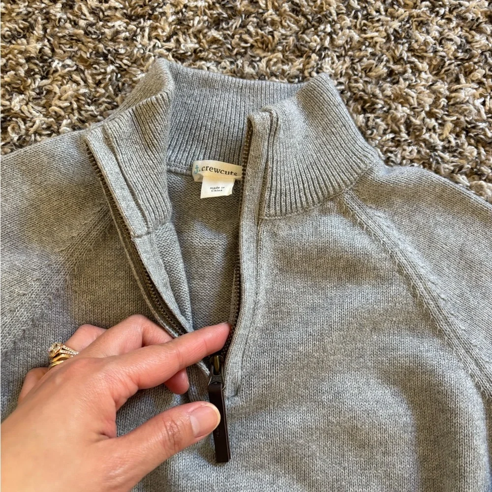 Crewcuts Gray Kids Sweater - Picture 2 of 3